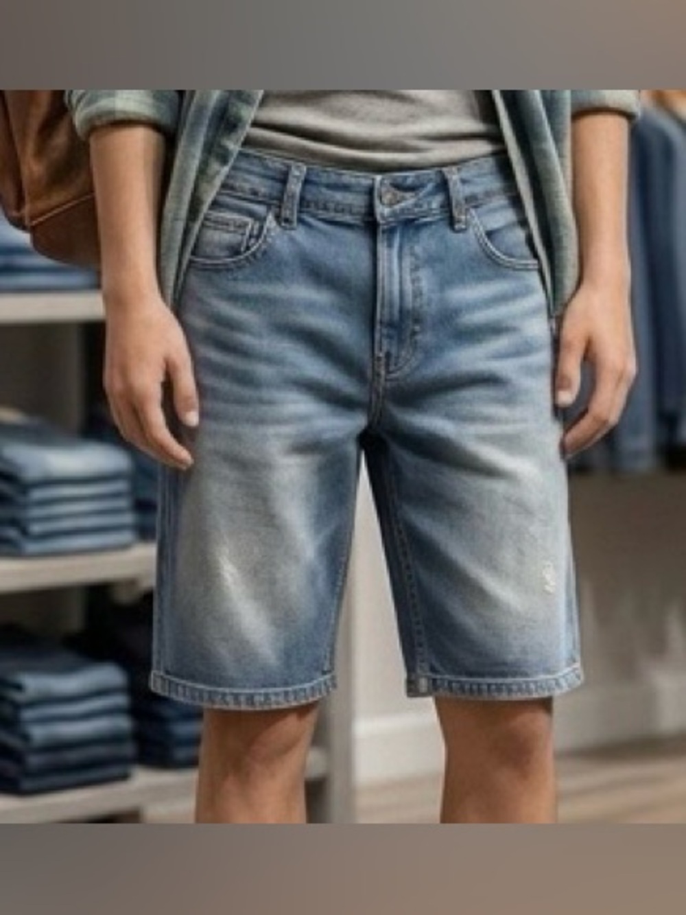 The Children's Place Blue Denim Shorts
